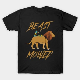 Beast Mowed - Beast Mode Pun T-Shirt